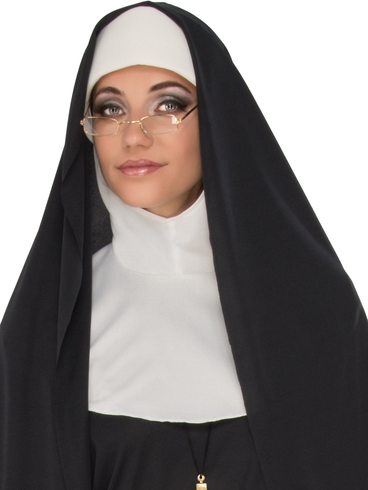 Rubie's Nun Women's Costume with Robe, Habit, Veil and Gloves, Colour