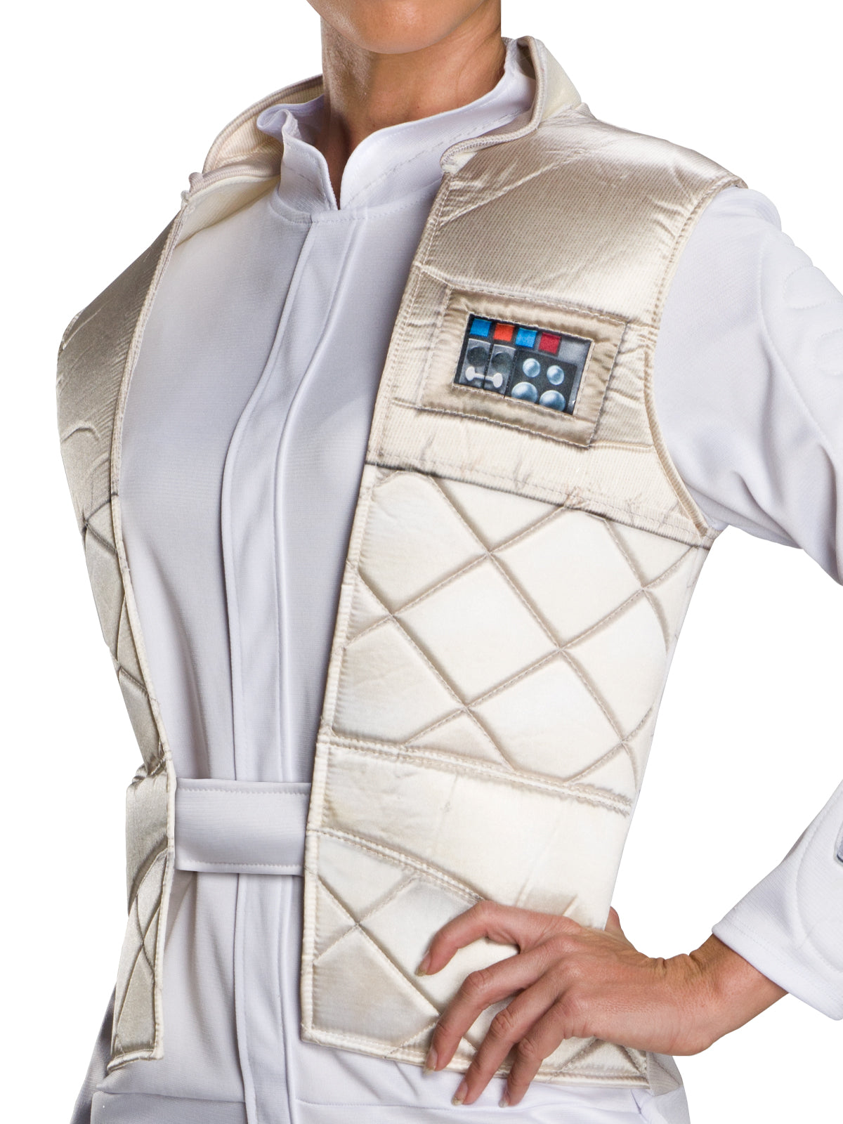 Princess Leia Hoth Costume Printed Jumpsuit for Adults