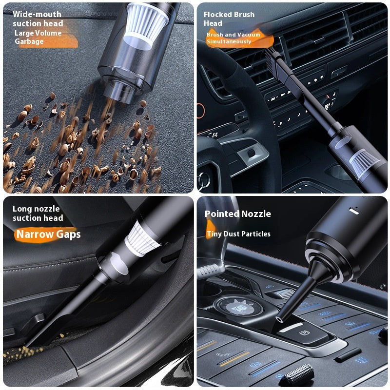 Portable Mini Car Cleaner – Wholesale, Household, Integrated Blowing and Suction