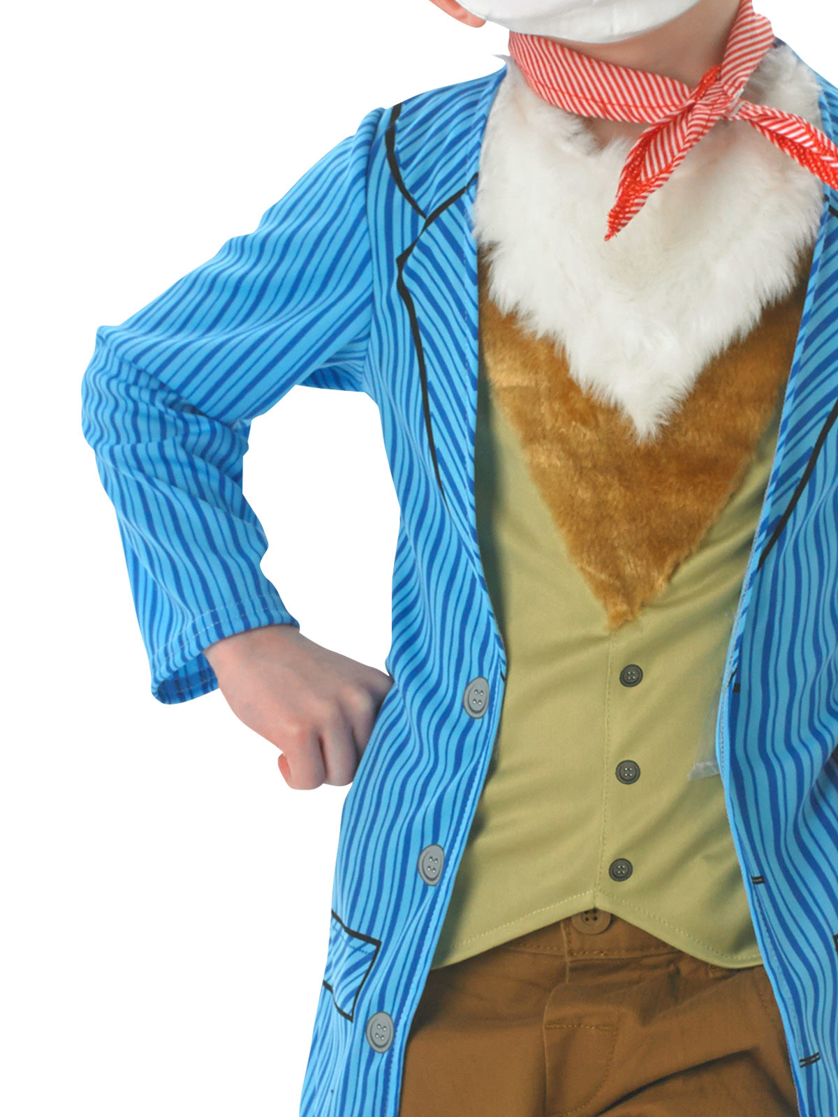 Mr Fox Deluxe Costume Child Book Week Outfit with Jacket Vest Mask