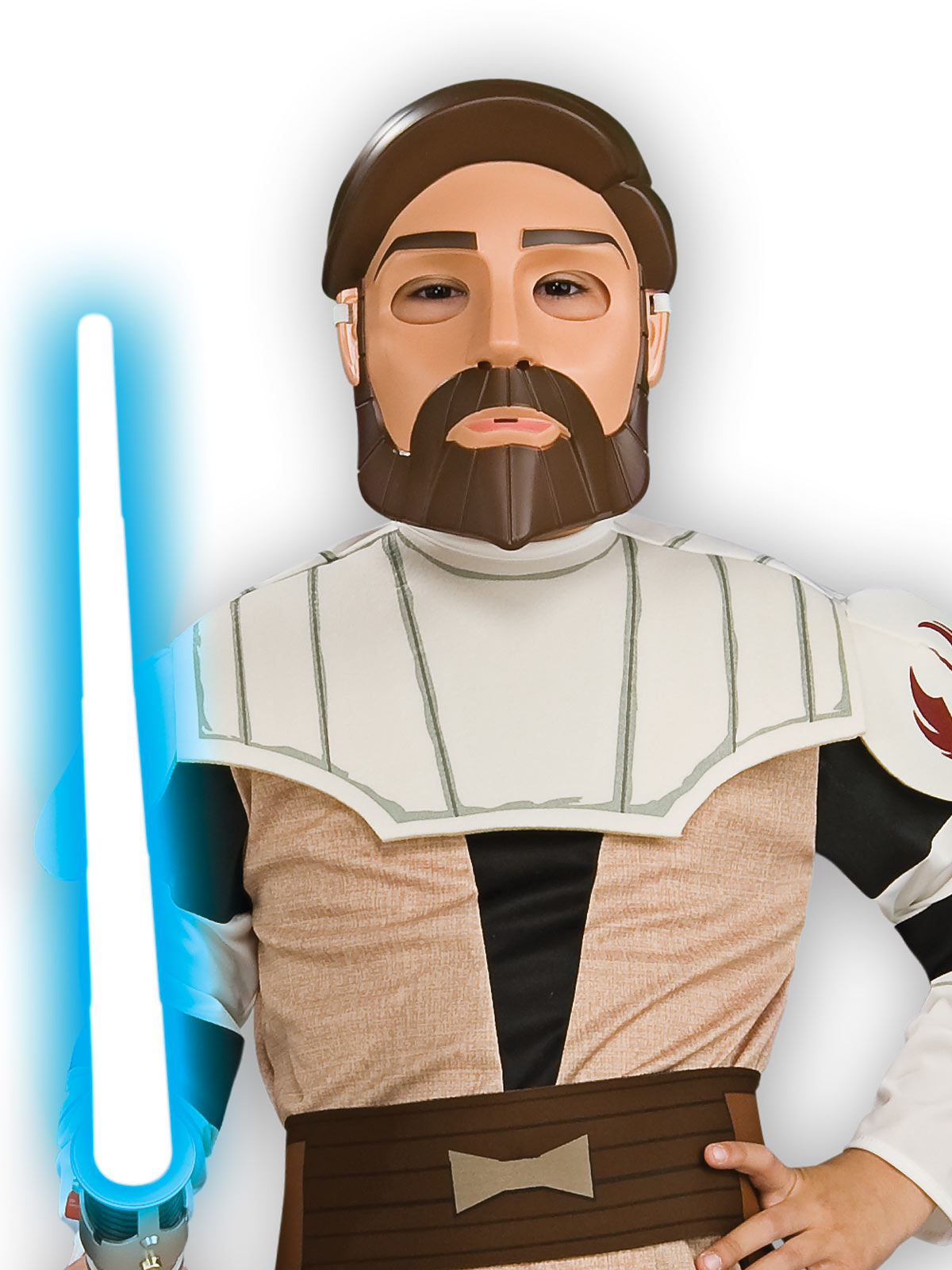 Obi Wan Kenobi Child Costume with Tunic, Armour, Mask and Belt
