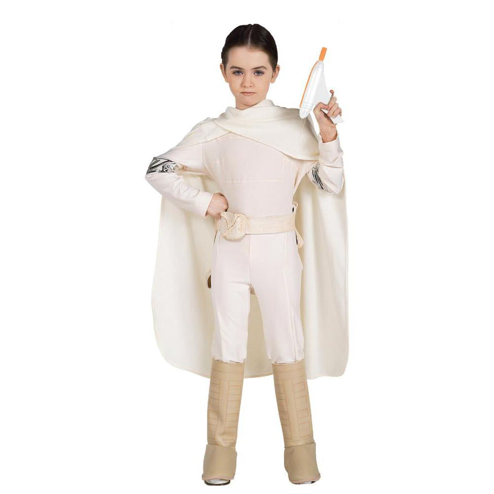Padme Amidala Deluxe Girls Costume with Shawl and Belt