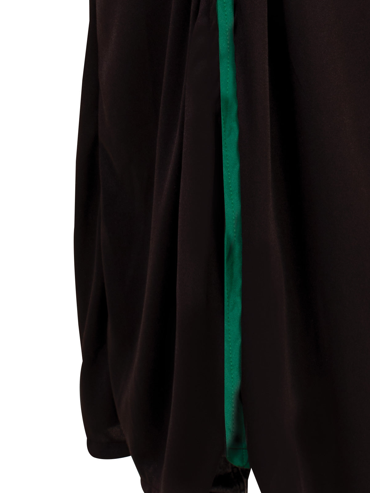 Slytherin Robe for Kids Hooded Cloak with House Crest Wizard Costume