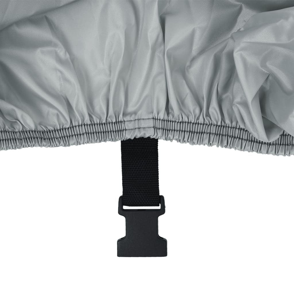 Boat Cover Grey 427-488cm Waterproof Trailerable Fits Length 173cm Width