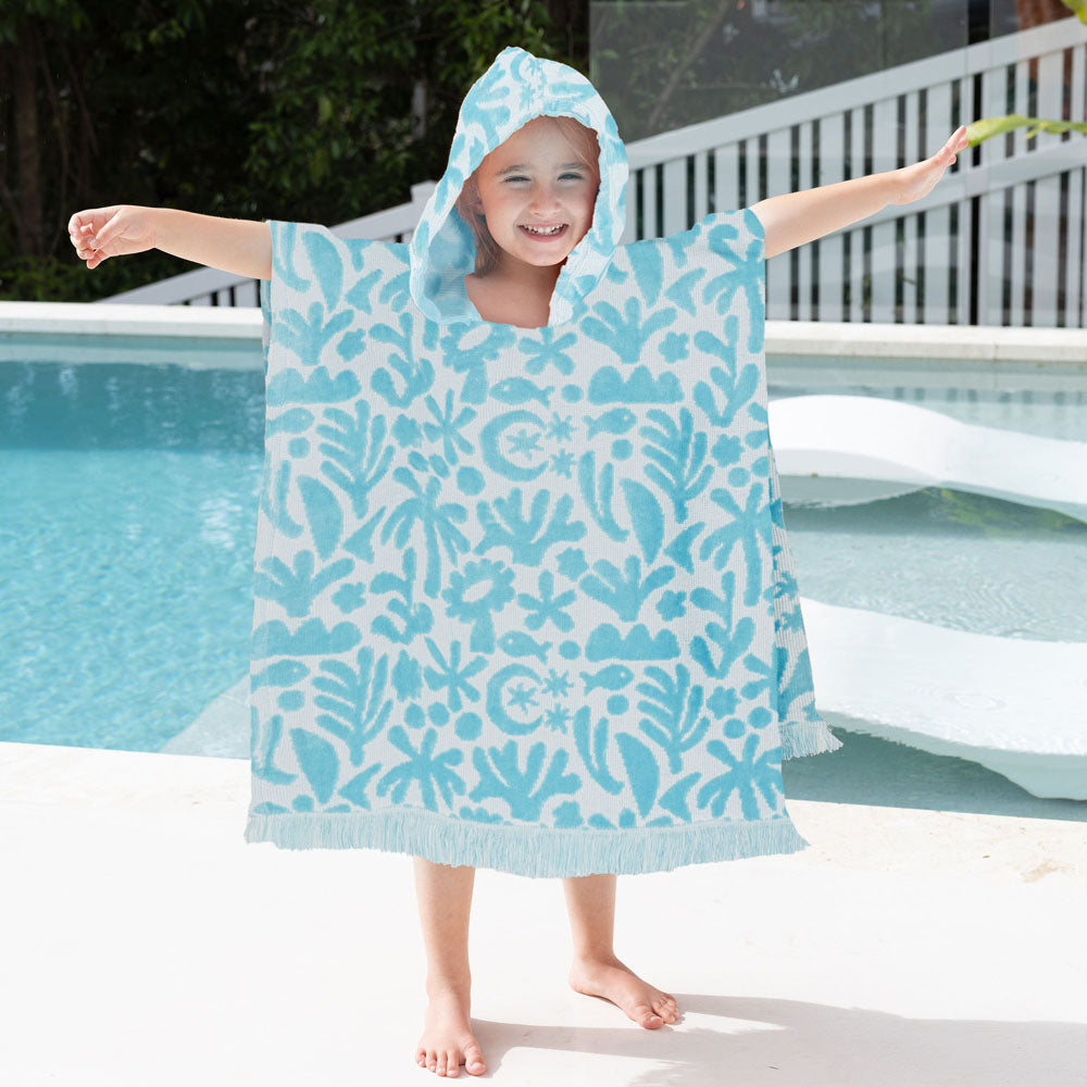 HiLo Kids Poncho Holiday