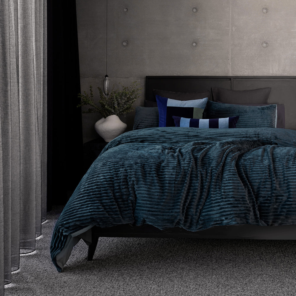 Bambury Jax Square Cushion - Ocean