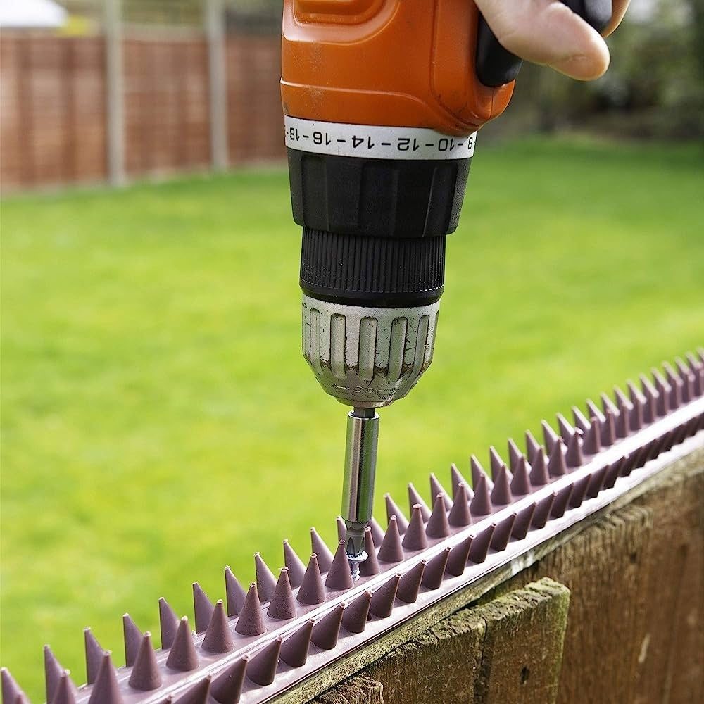 Bird Control Spikes 49 x 4.5 x 1.7 cm Set of 20