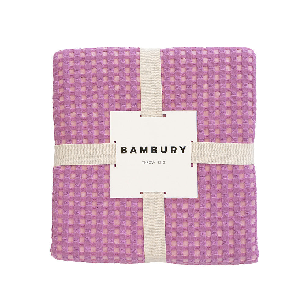 Bambury Dora Throw - Orchid
