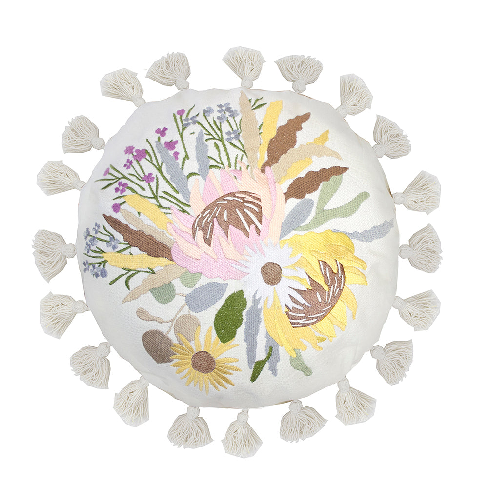 Bambury Makea Round Cushion - Makea