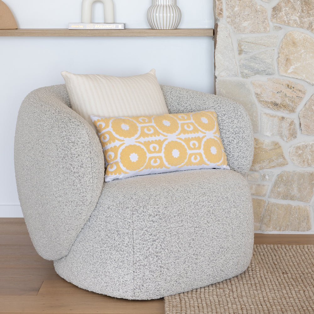 Bambury Nova Square Cushion - Ivory