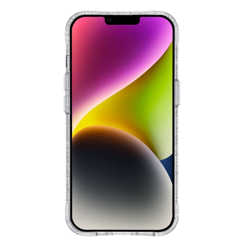 Case-Mate Sheer Crystal Case for iPhone 15 &14 – Clear & Gold