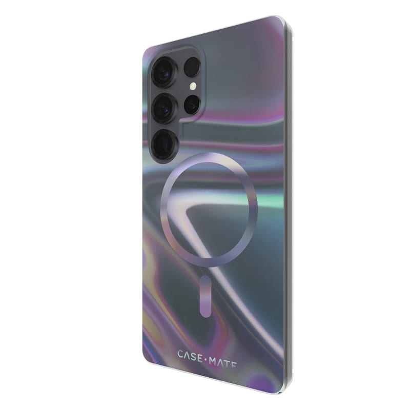 Case-Mate Soap Bubble Case with Magnet for Samsung Galaxy S25 Series – Iridescent