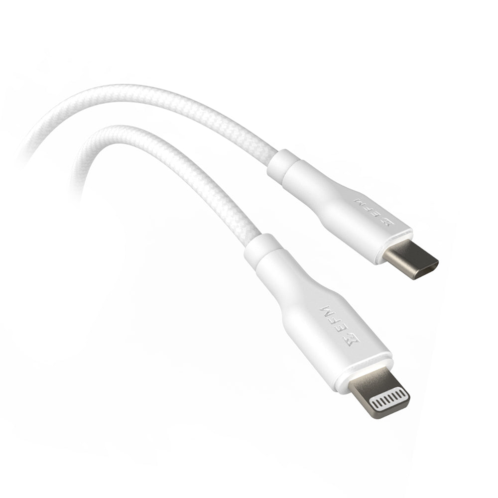 EFM USB-C to Lightning CableFor Apple Devices - 2M Length