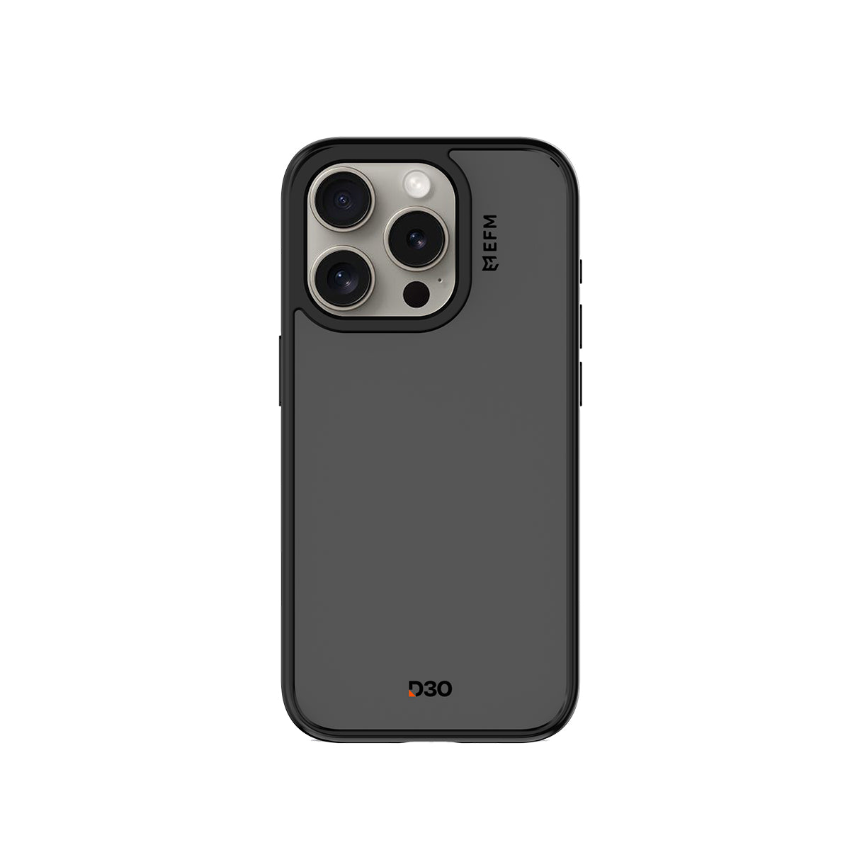 EFM Manhattan Case with D3O Bio For New iPhone 2024 6.3 - Black