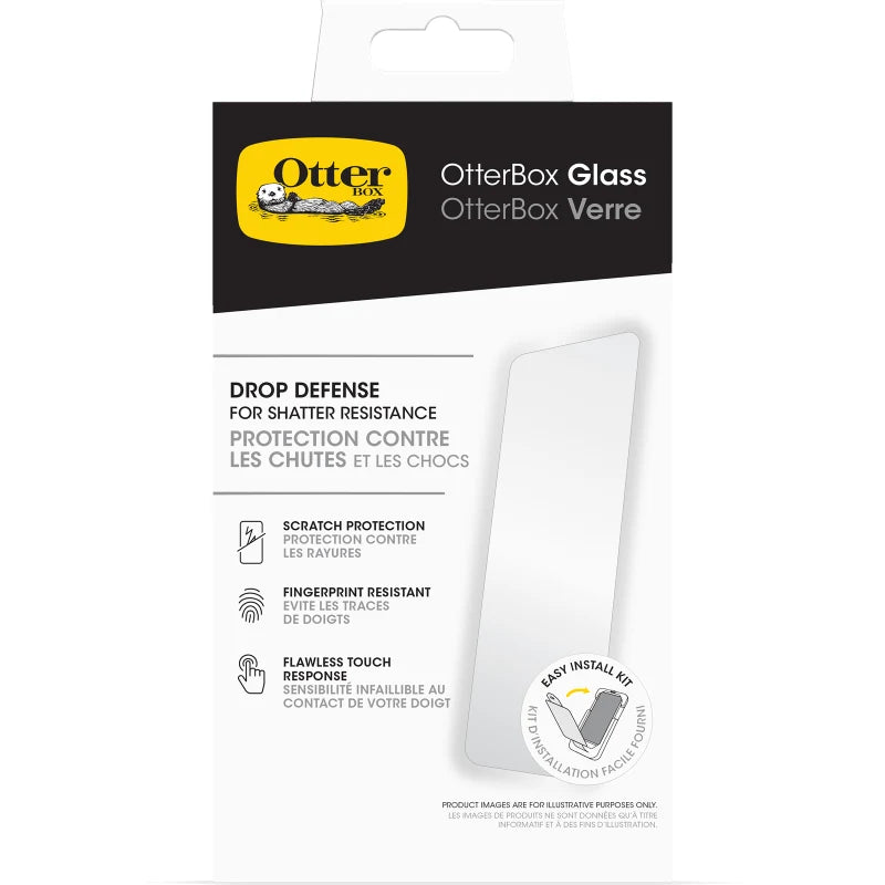 OtterBox Glass Screen Protector Slim, Scratch-Resistant for iPhone Series