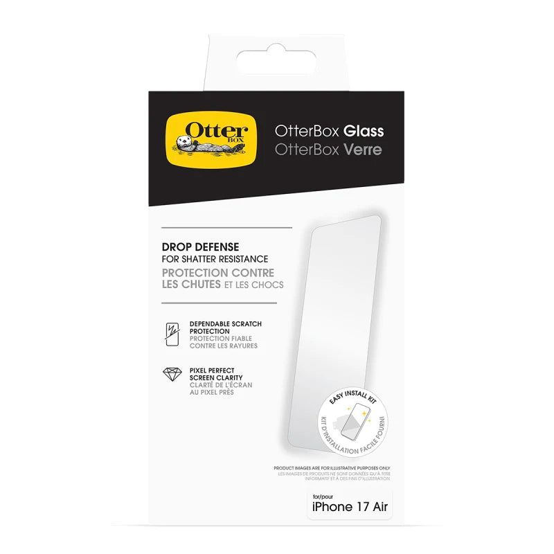 OtterBox Glass Screen Protector Slim, Scratch-Resistant for iPhone Series