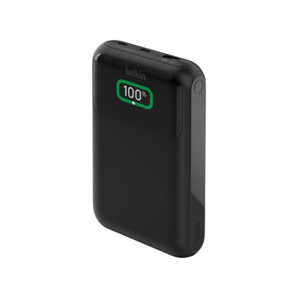 Belkin BoostCharge 65W Pro 3-Port Laptop Power Bank 20K - Black