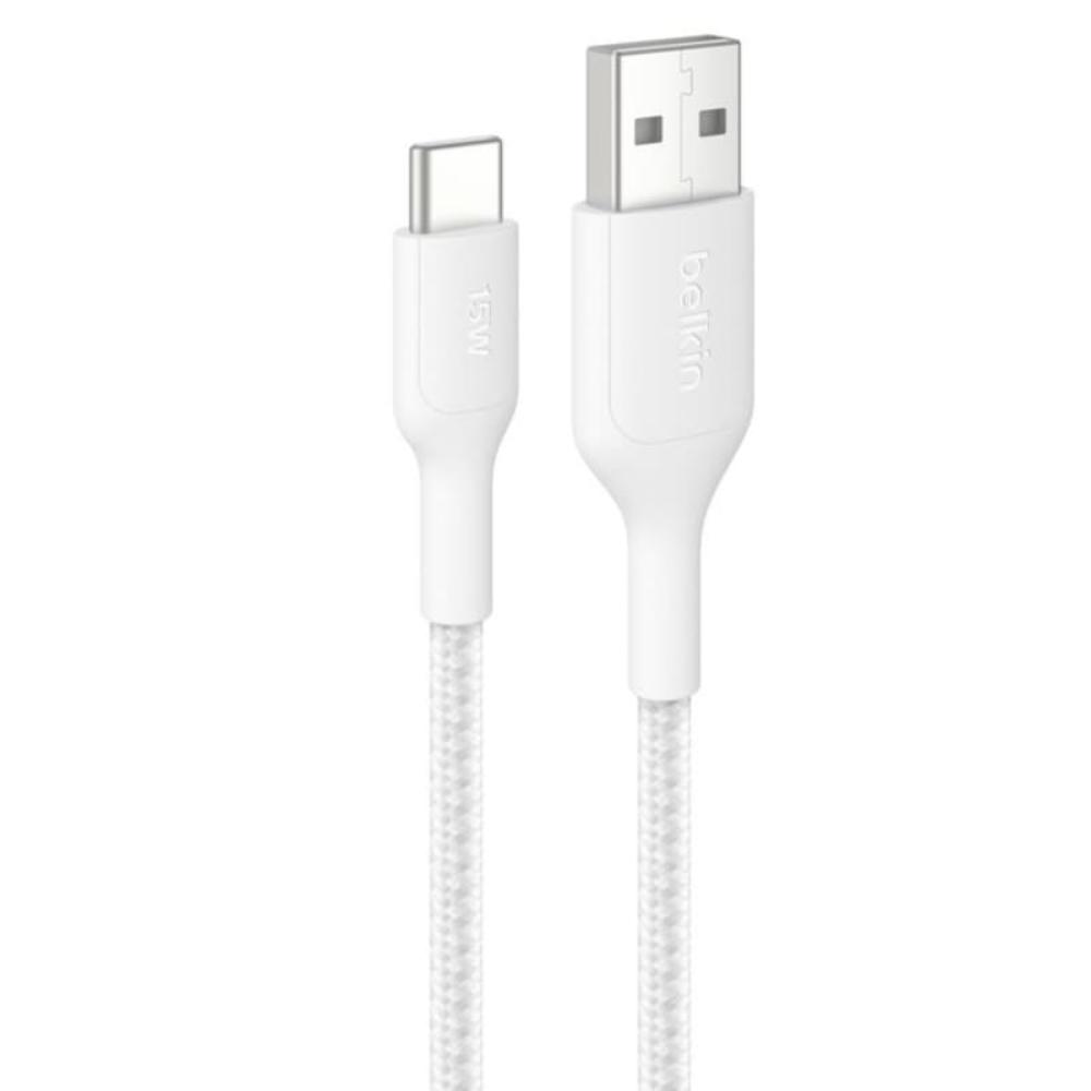Belkin Boost Charge Pro USB-A to C - Braided Cable - 1m