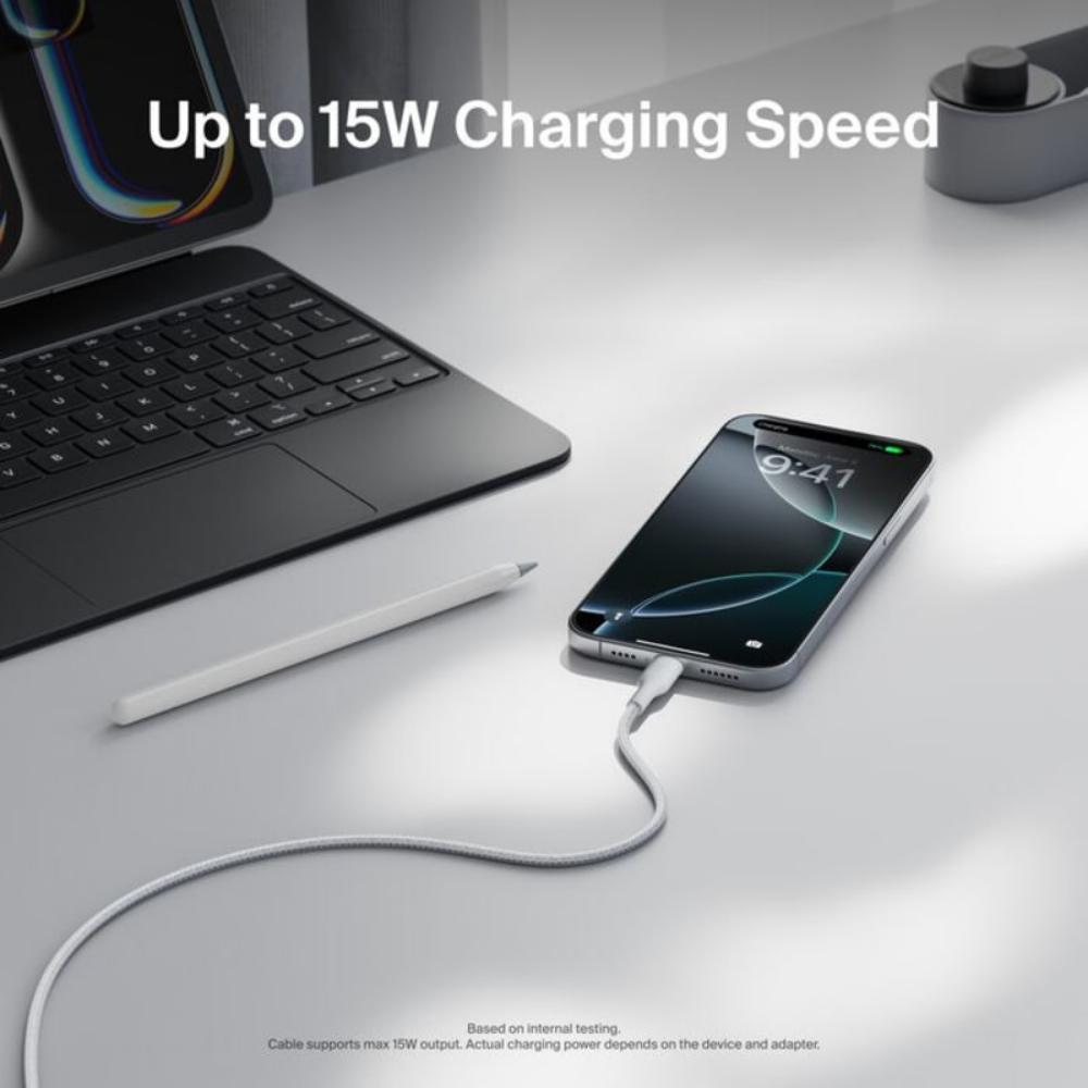 Belkin Boost Charge Pro USB-A to C - Braided Cable - 1m