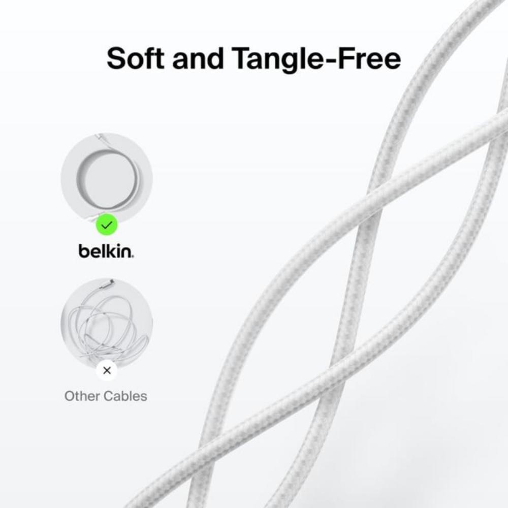 Belkin Boost Charge Pro USB-A to C - Braided Cable - 1m