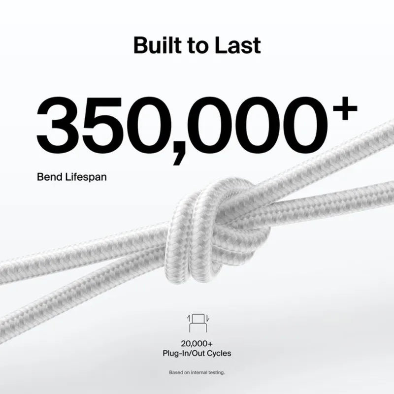 Belkin Boost Charge Pro USB-C to C 240W - 1m Braided Cable