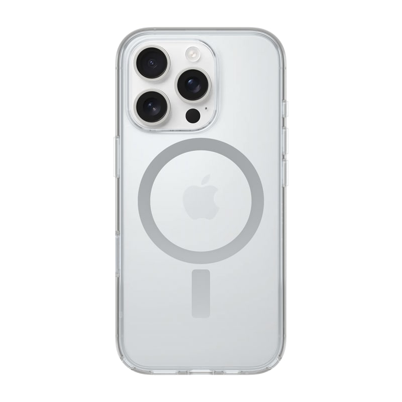 OtterBox Symmetry MagSafe Case with Camera Button – Clear