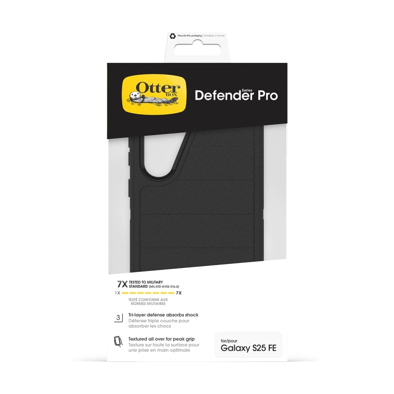 OtterBox Defender Pro Case For Samsung Galaxy S25 FE - Black