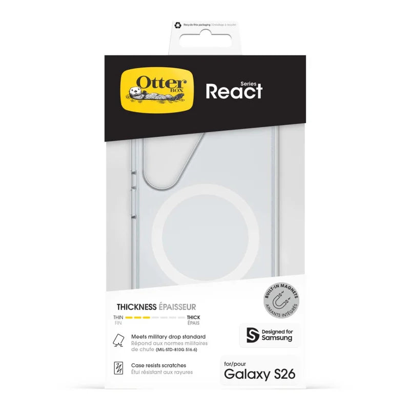 OtterBox React Case w/Magnets Suits New Samsung Galaxy 26 Series