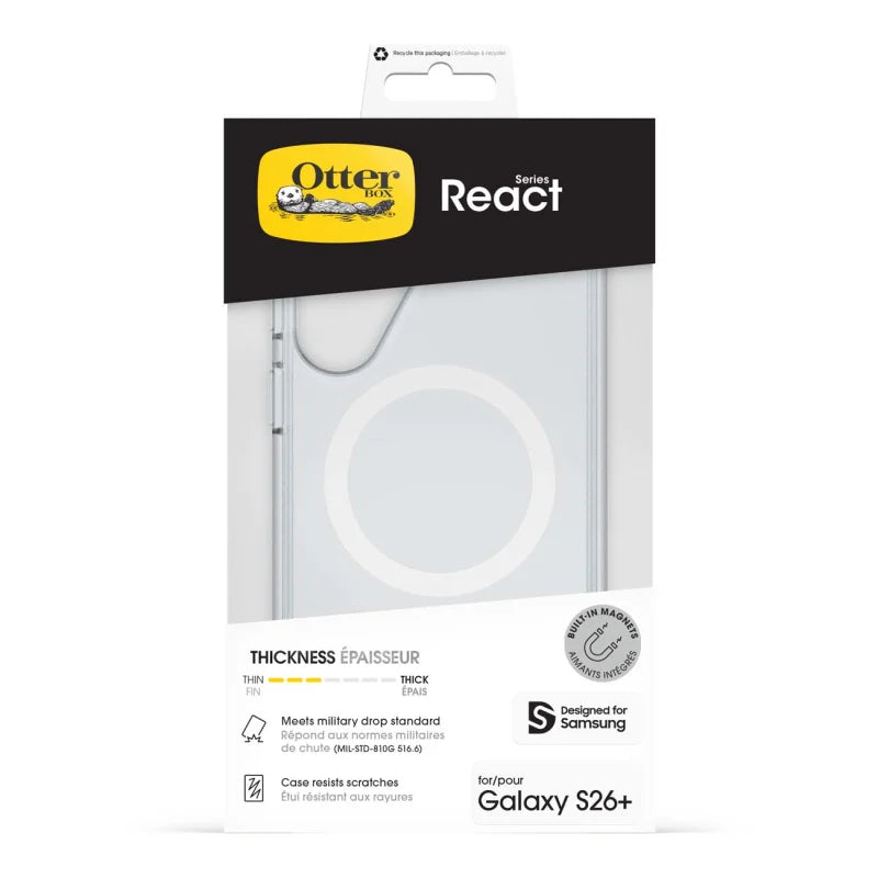 OtterBox React Case w/Magnets Suits New Samsung Galaxy 26 Series