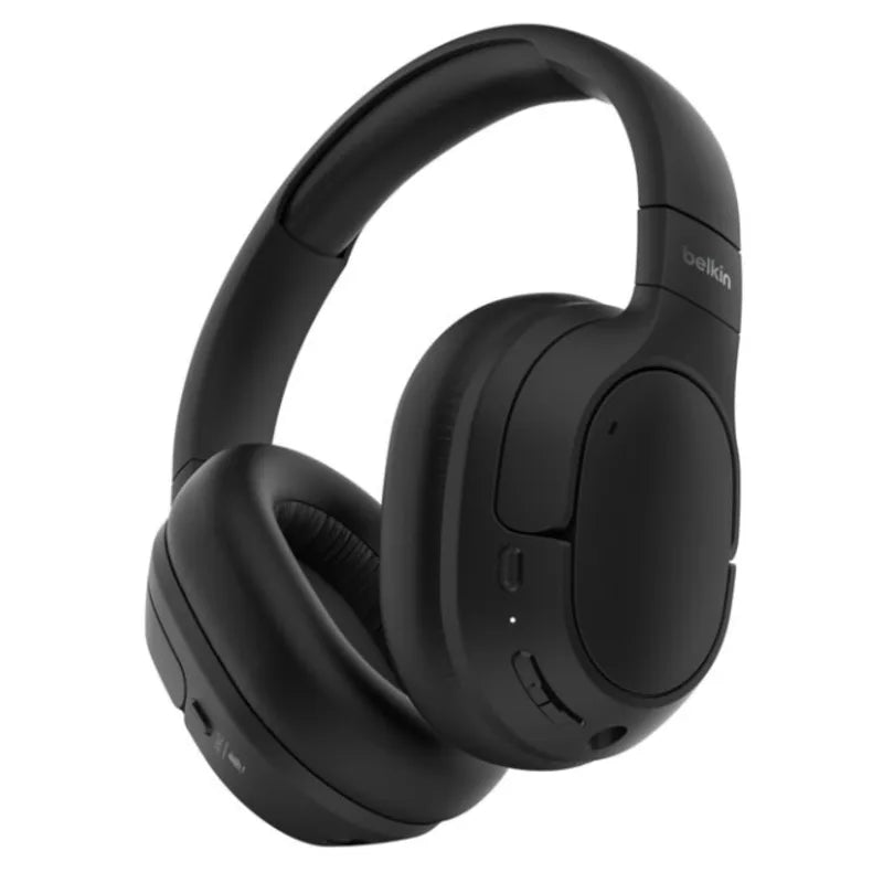Belkin SoundForm Isolate Over-Ear ANC Headphone - Black