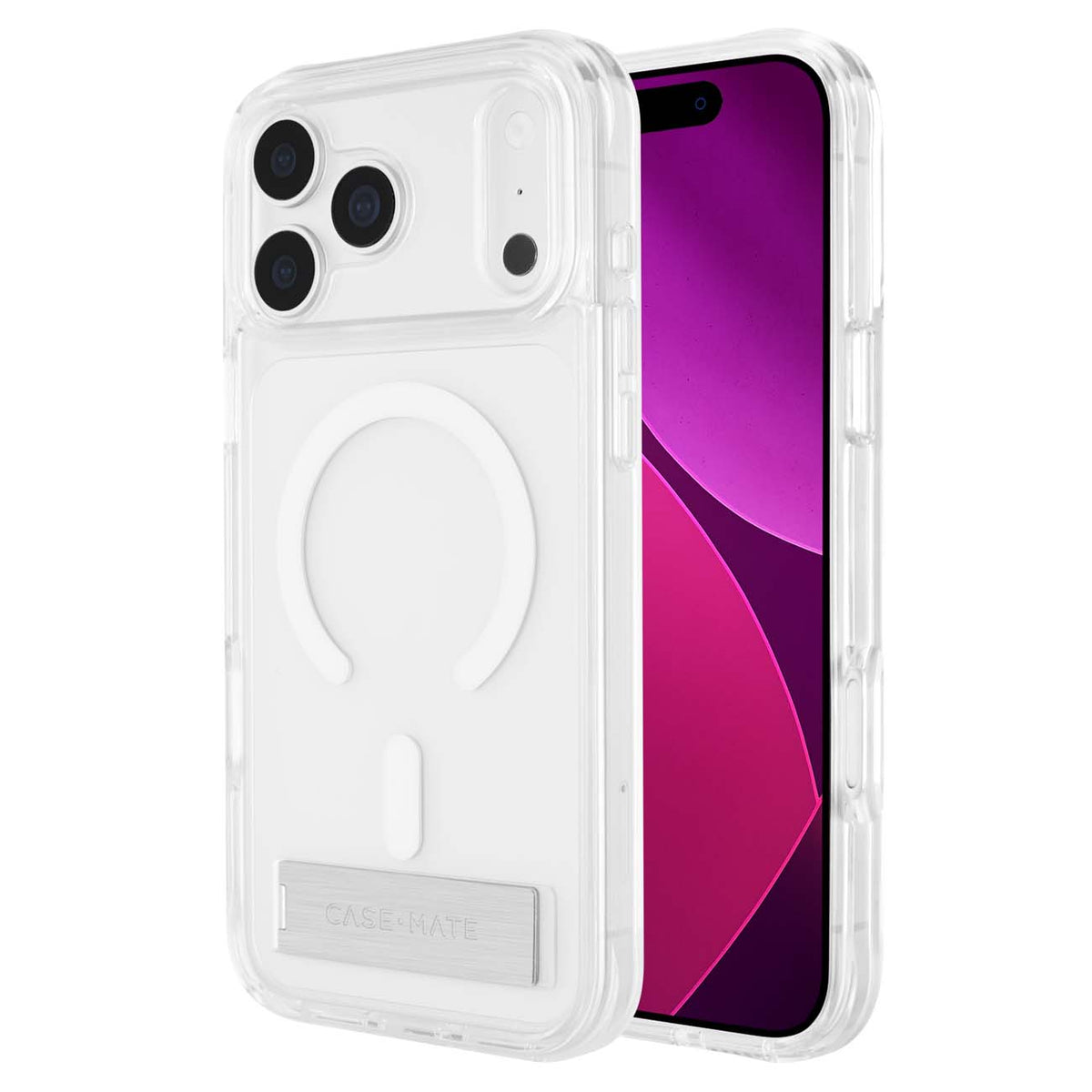 Case-Mate Tough Plus MagSafe Case Includes a Stand for iPhone 18 Pro Max Clear