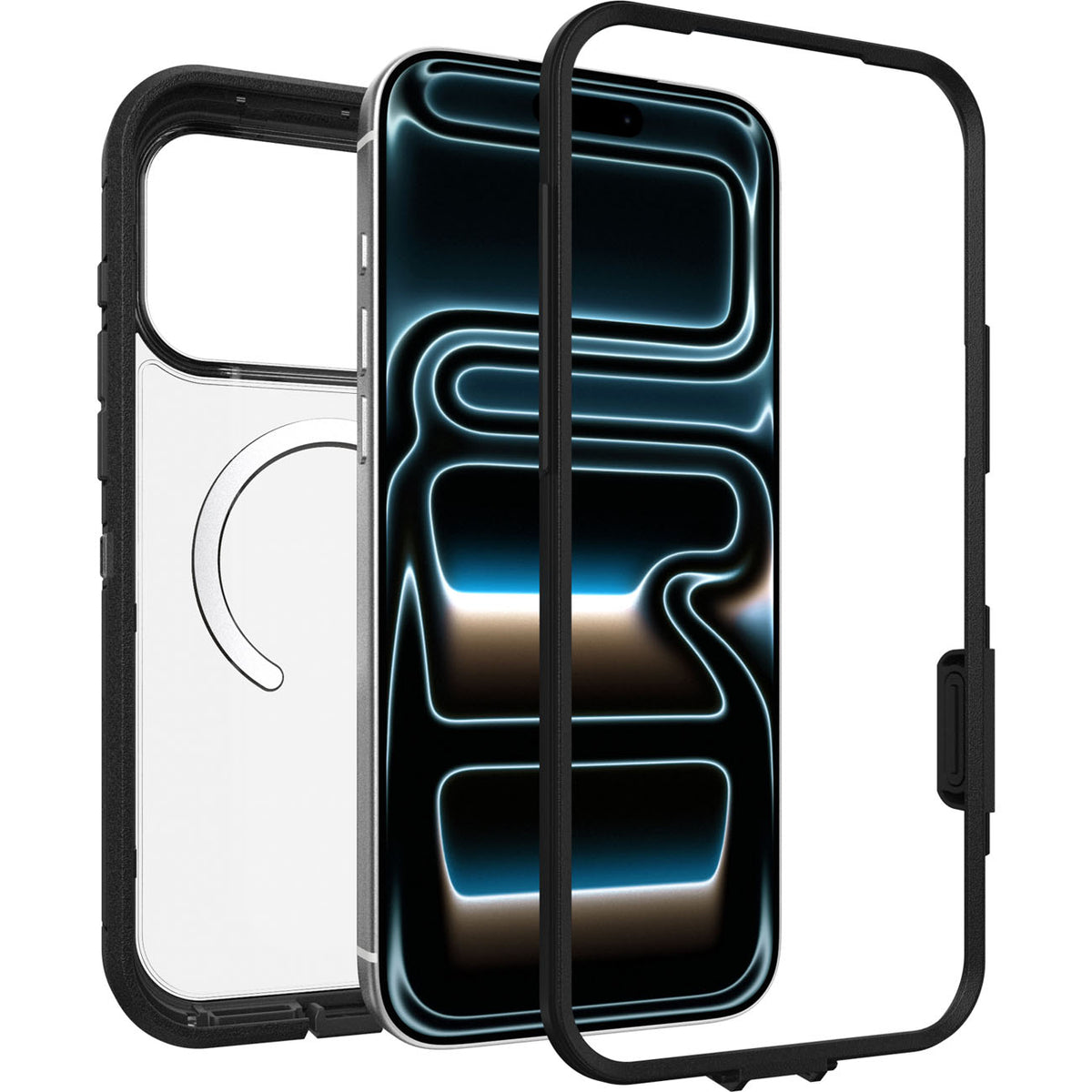 Otterbox Defender Pro XT Case suits iPhone 18 Pro Max 17 Pro Max - Clear/Black