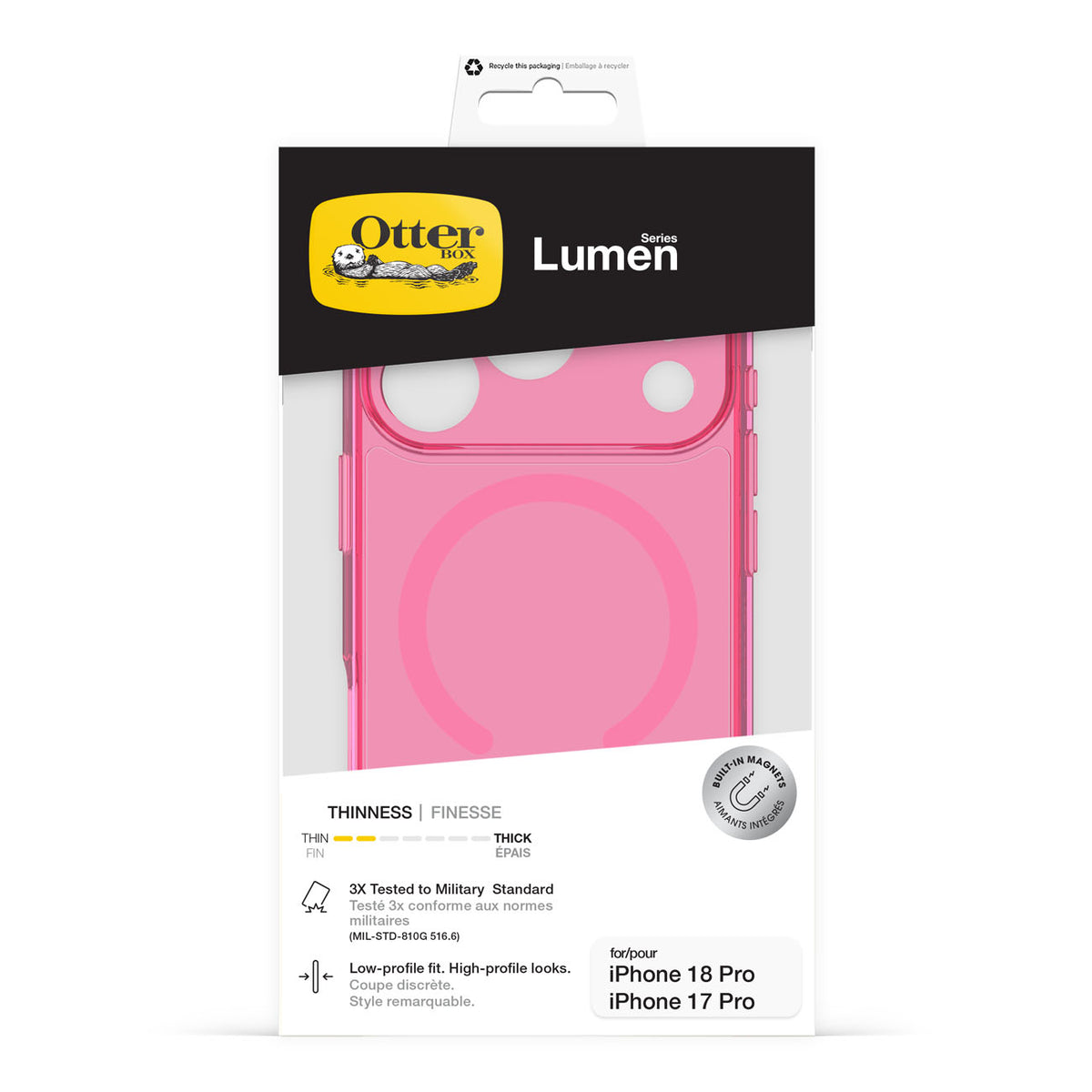 Otterbox Lumen MagSafe Case with Camera Control For new iPhone 18 Pro 17 Pro