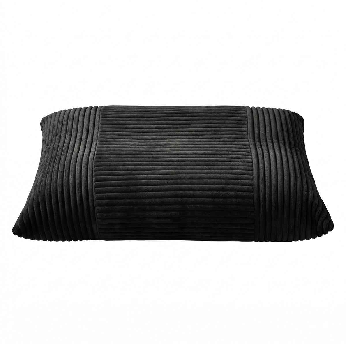 Artiss 3-in-1 Bean Bag Chair for Living Room Convertible Floor Sofa Dark Grey