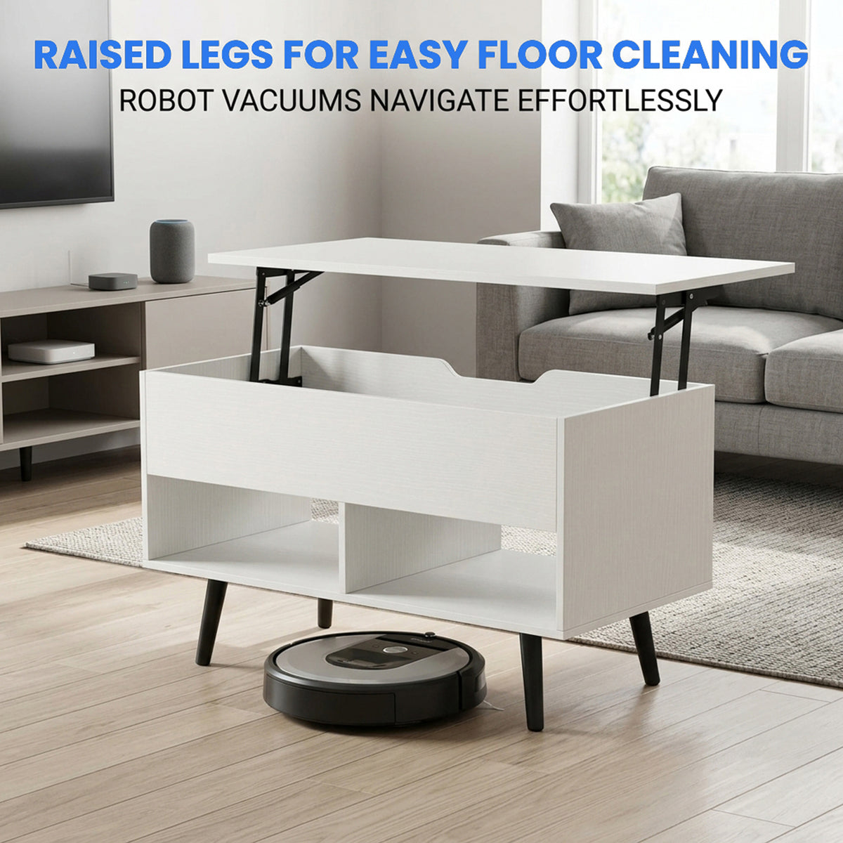 Lift Top Coffee Table with Hidden Storage Living Room Office Furniture