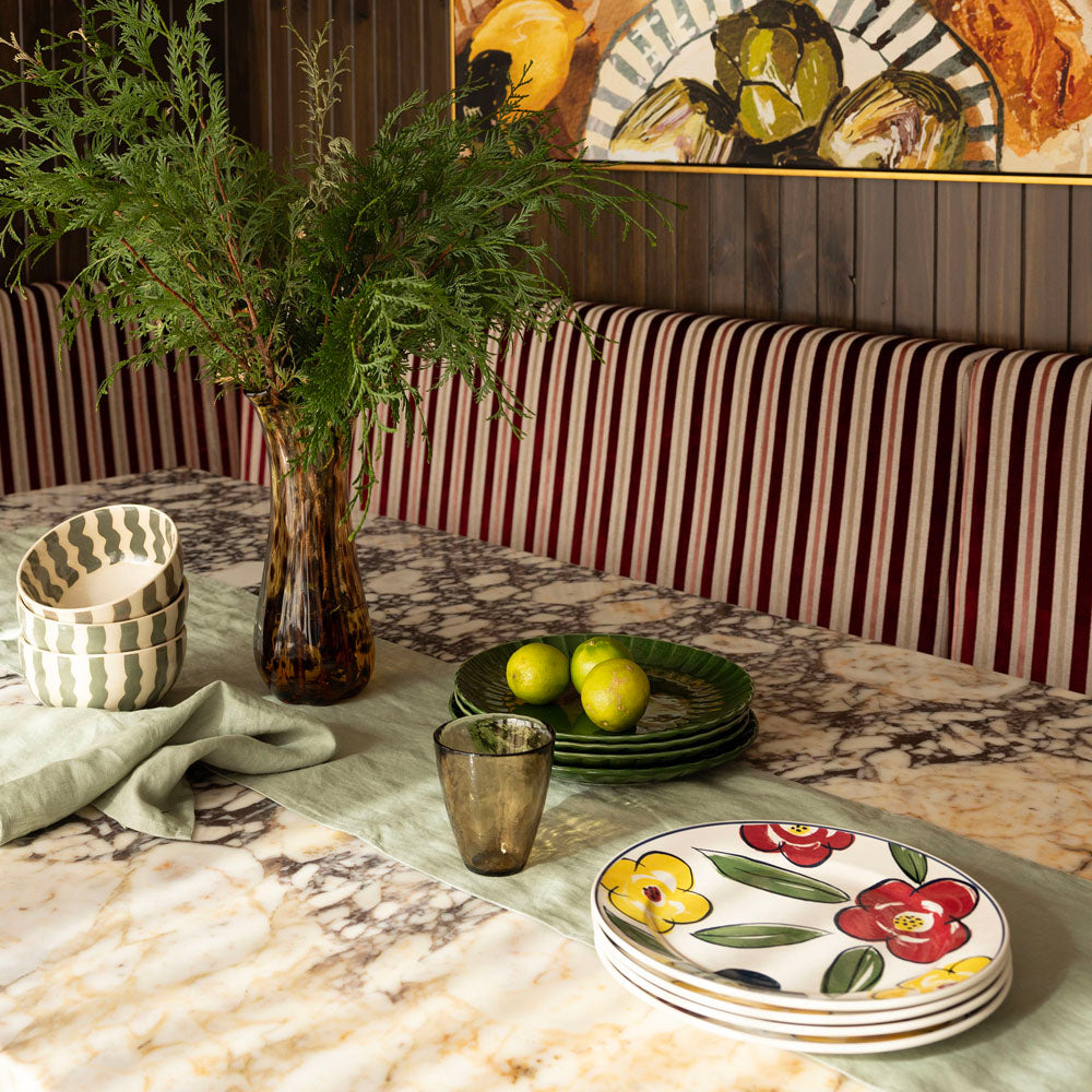Bambury French Flax Linen Table Runners