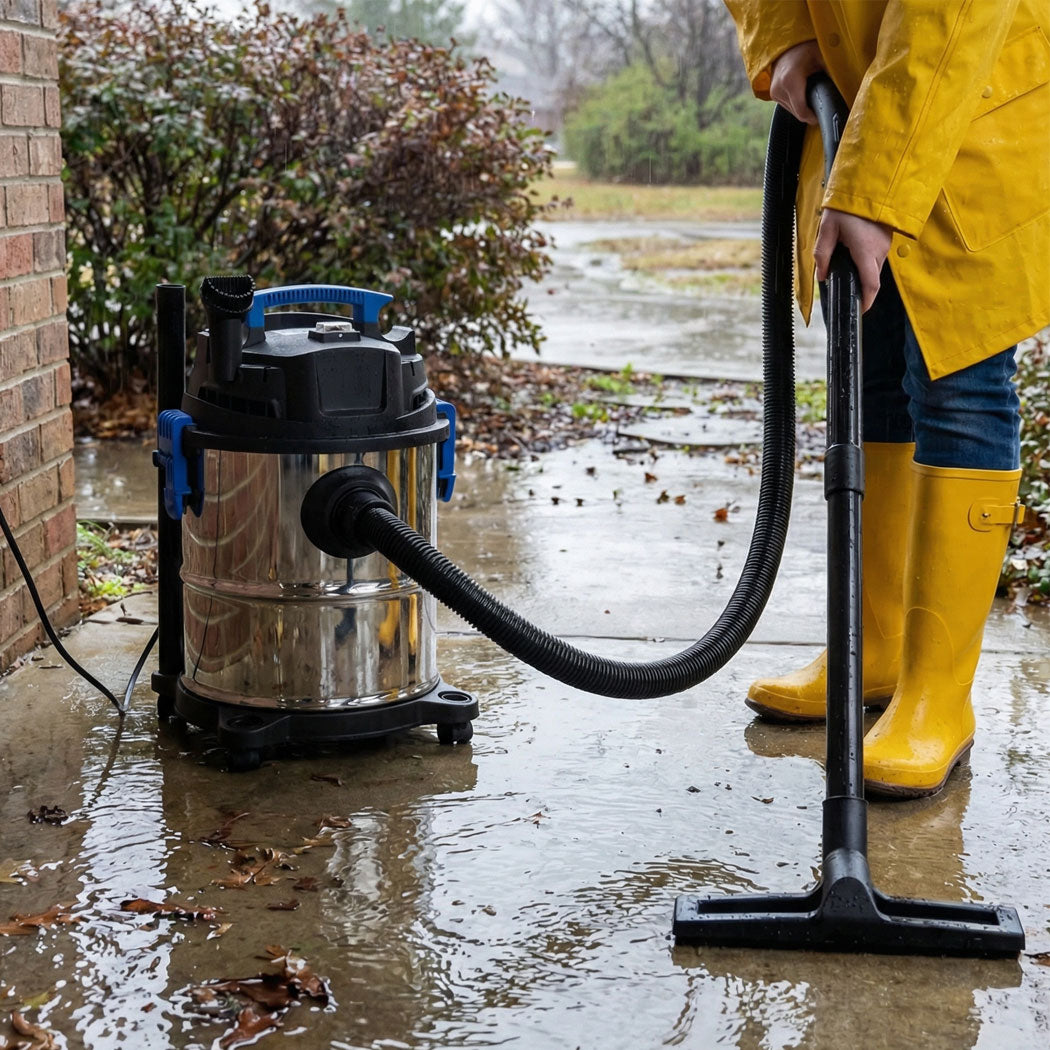 Spector 20L Wet Dry Vacuum Cleaner Blower Floor Carpet HEPA Filter Garage 1200W-2065254309456646150