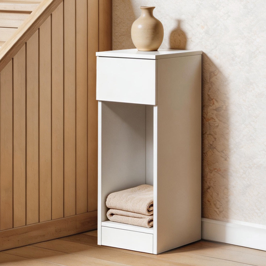 Levede Slim Bedside Table Nightstand Side Table Storage Bedroom Narrow Cabinet-2050056781610225671
