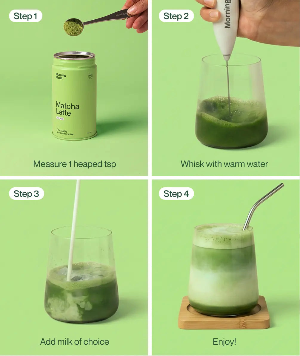 Morning Made Vanilla Matcha Latte 300g