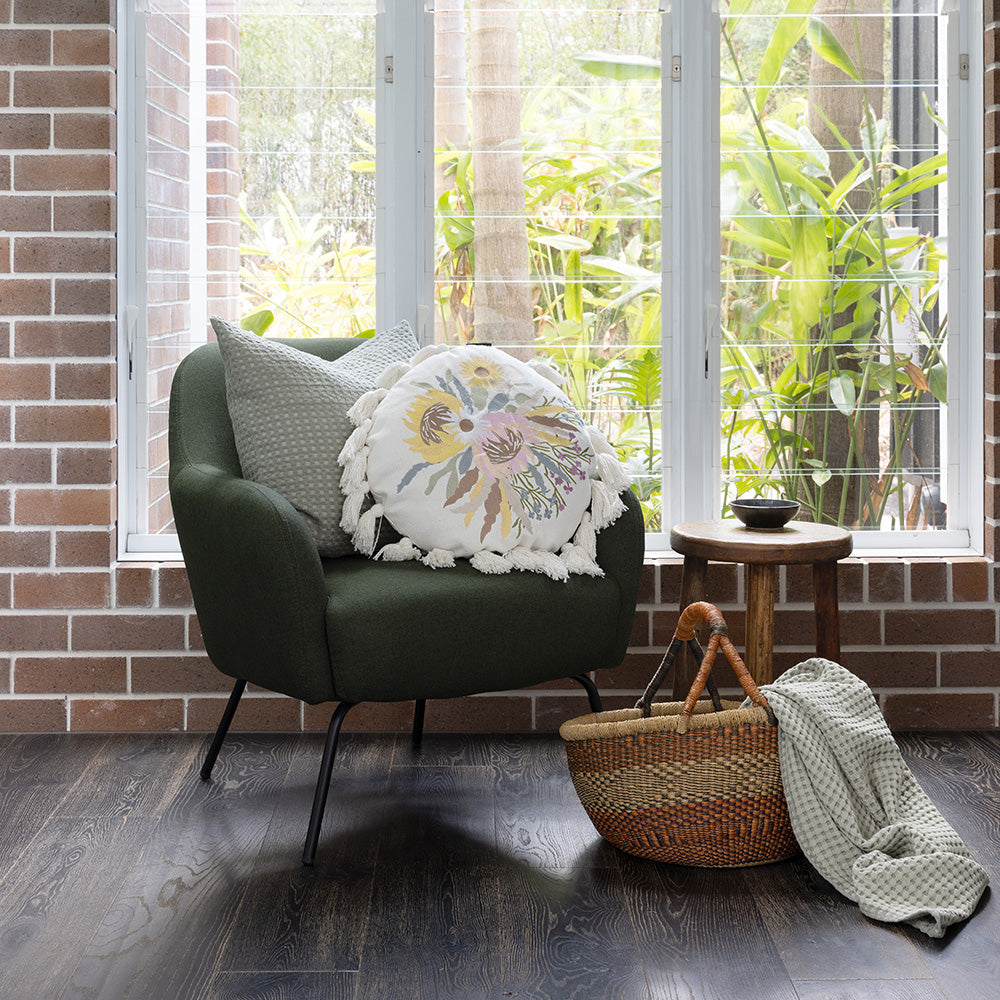 Bambury Makea Round Cushion - Makea