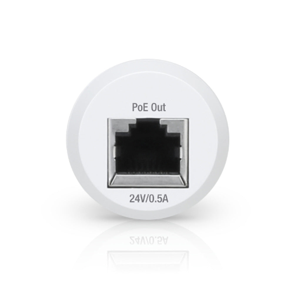 Ubiquiti Instant 802.3af Adapter Indoor Gigabit Converts Passive 24v PoE Devices to 802.3af Compliant