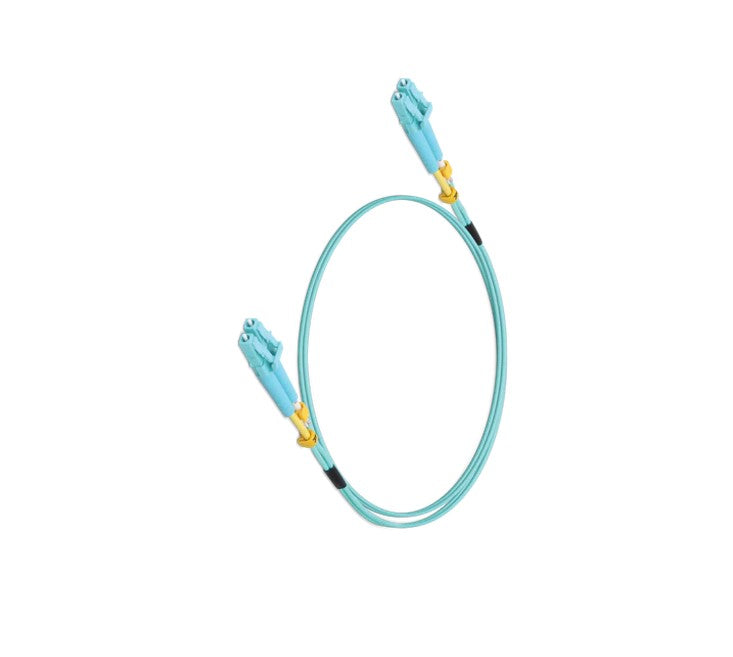Ubiquiti OM3 Duplex Lightweight Fiber Patch Cable 2 Meter Single Unit with 10 Gbps Throughput