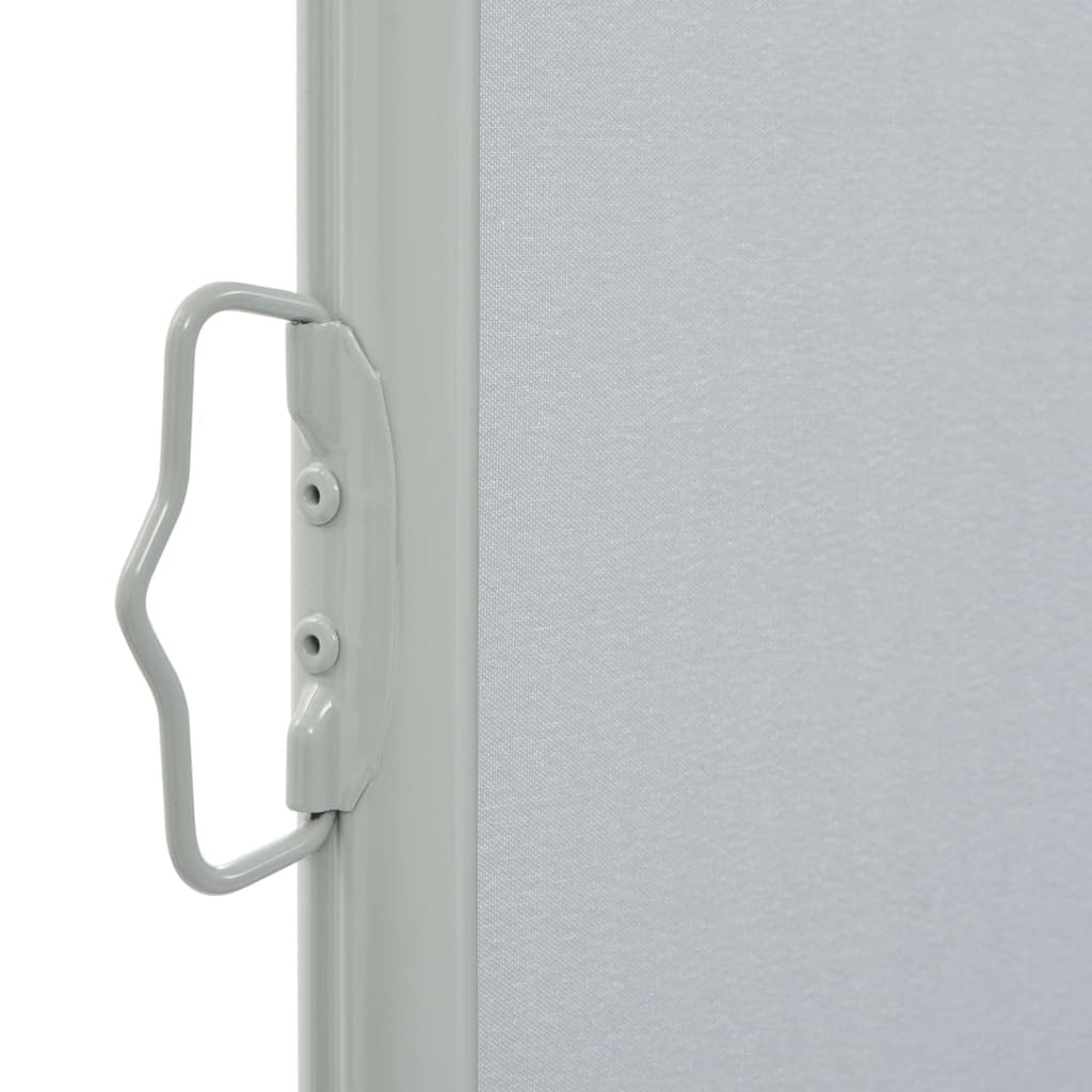 Patio Retractable Side Awning 100 x 300 cm Grey