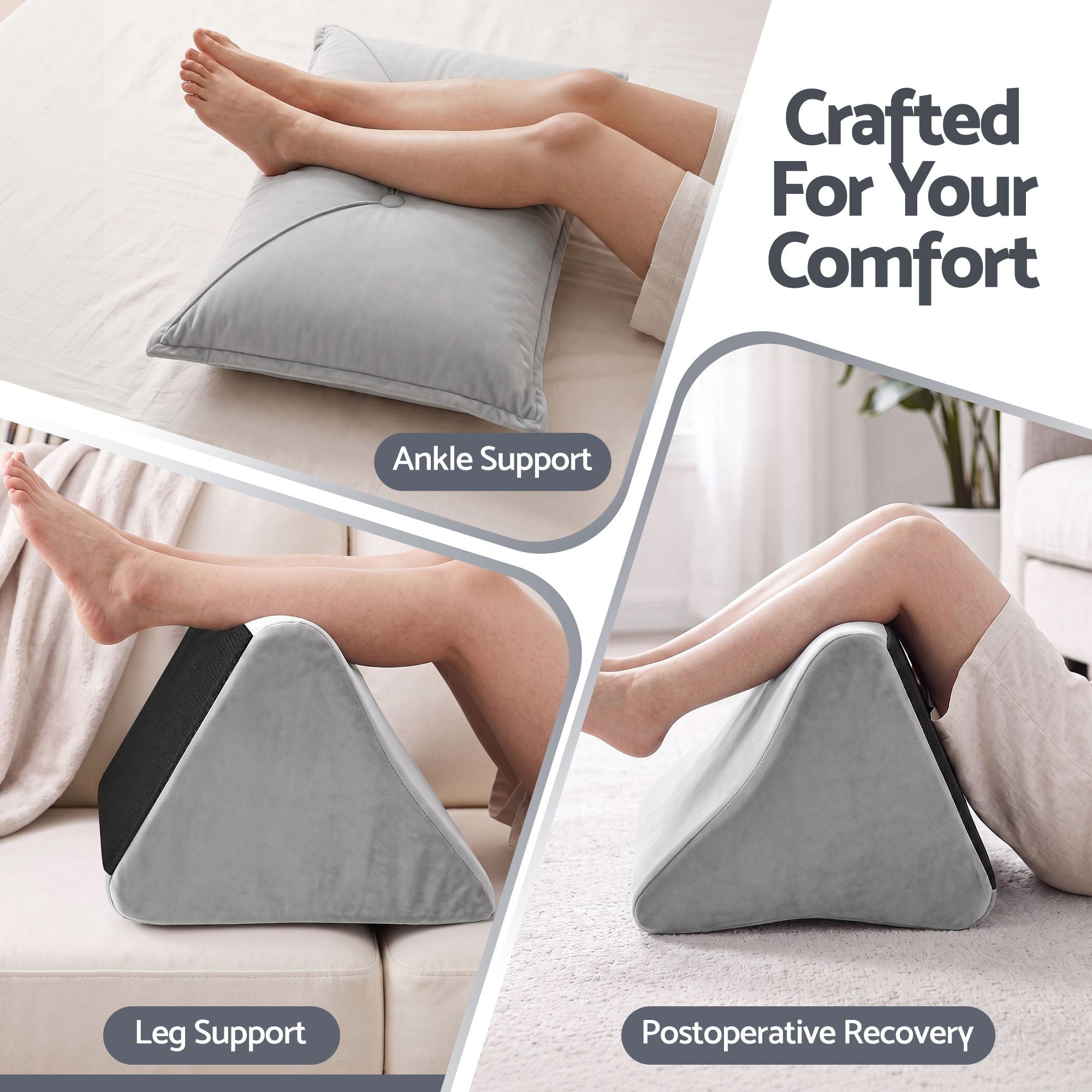 Giselle Bedding Back Pillow No-Collapse Ergonomic Lumbar Shredded Sponge Velvet
