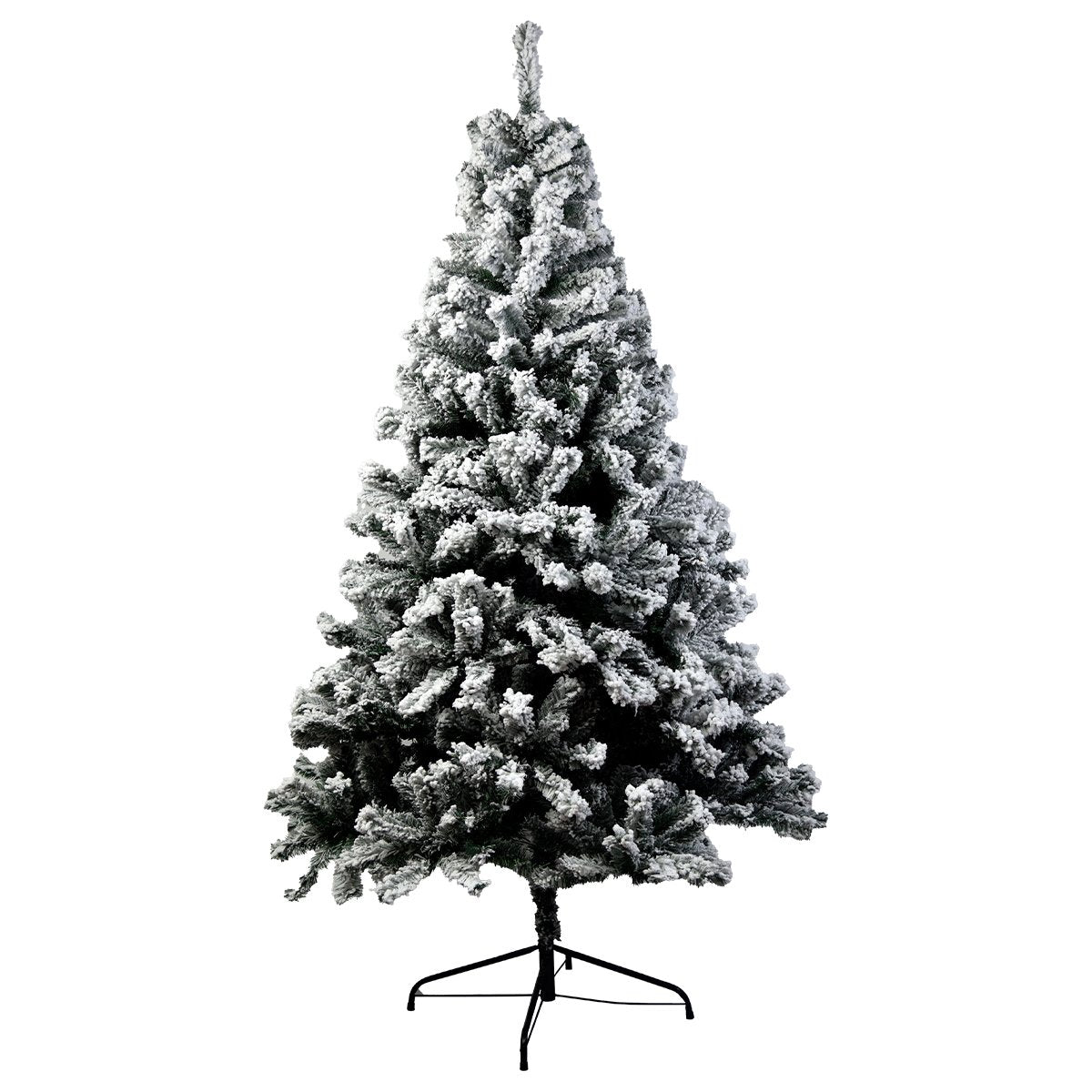 Snow Tipped Artificial Christmas Tree 1.5m 550 Tip Sturdy Metal Stand Xmas Decor
