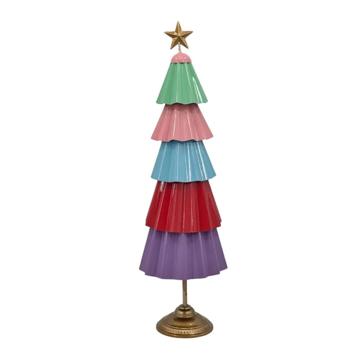 Christmas Candyland Metal Tree Decoration 25.5x81cm