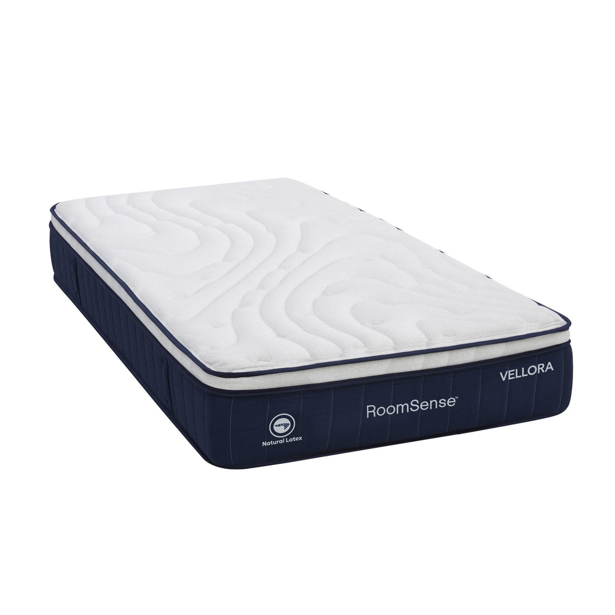 RoomSense Queen Mattress , 30cm Medium Firm Hybrid Mattress with Latex Lumbar Support for Back Pain Relief