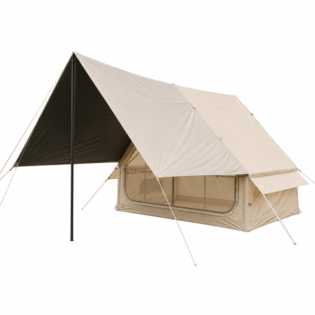 Weisshorn Inflatable A-Frame Tent Extended Side Awning Basecamp Shelter