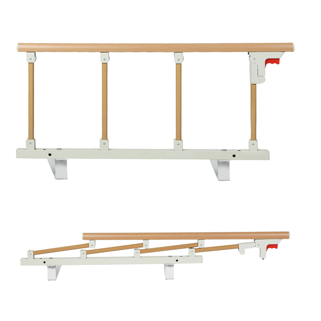 Levede Foldable Bed Rails Elderly Adults Safety Adjustable Bedside Grab Handles-2065254300036239360