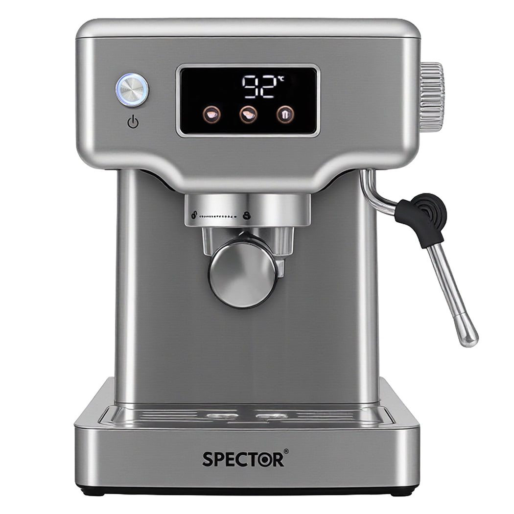 Spector 20 Bar Espresso Coffee Machine Maker Milk Frother Cappuccino Latte Cafe-2065254290078961664